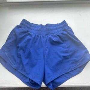 Lululemon Hotty Hot Dark Blue (Larkspur) High Rise 2.5 Inch Short